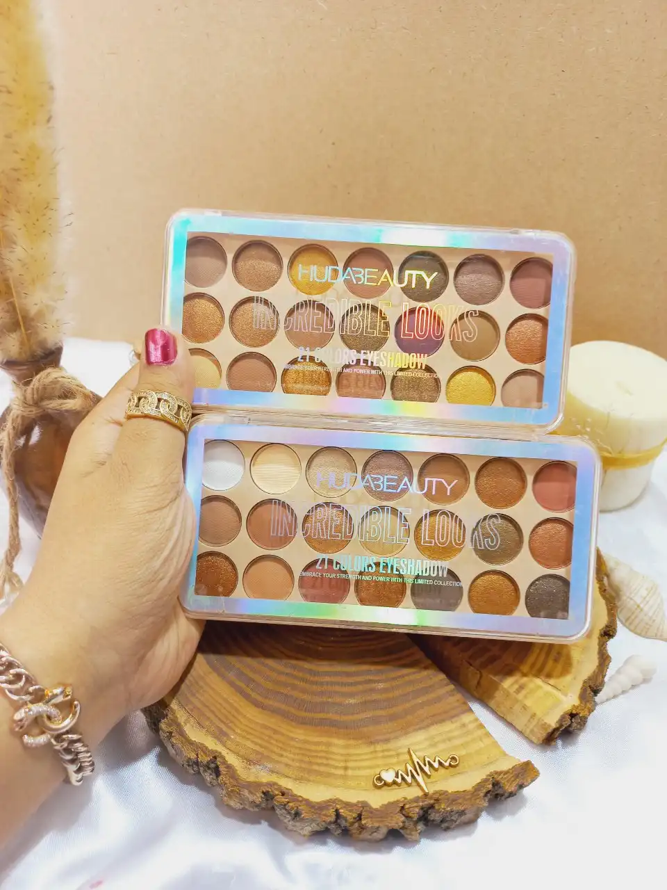 پالت سایه چشم پرطرفدار 21 رنگ هدی بیوتی HudaBeauty