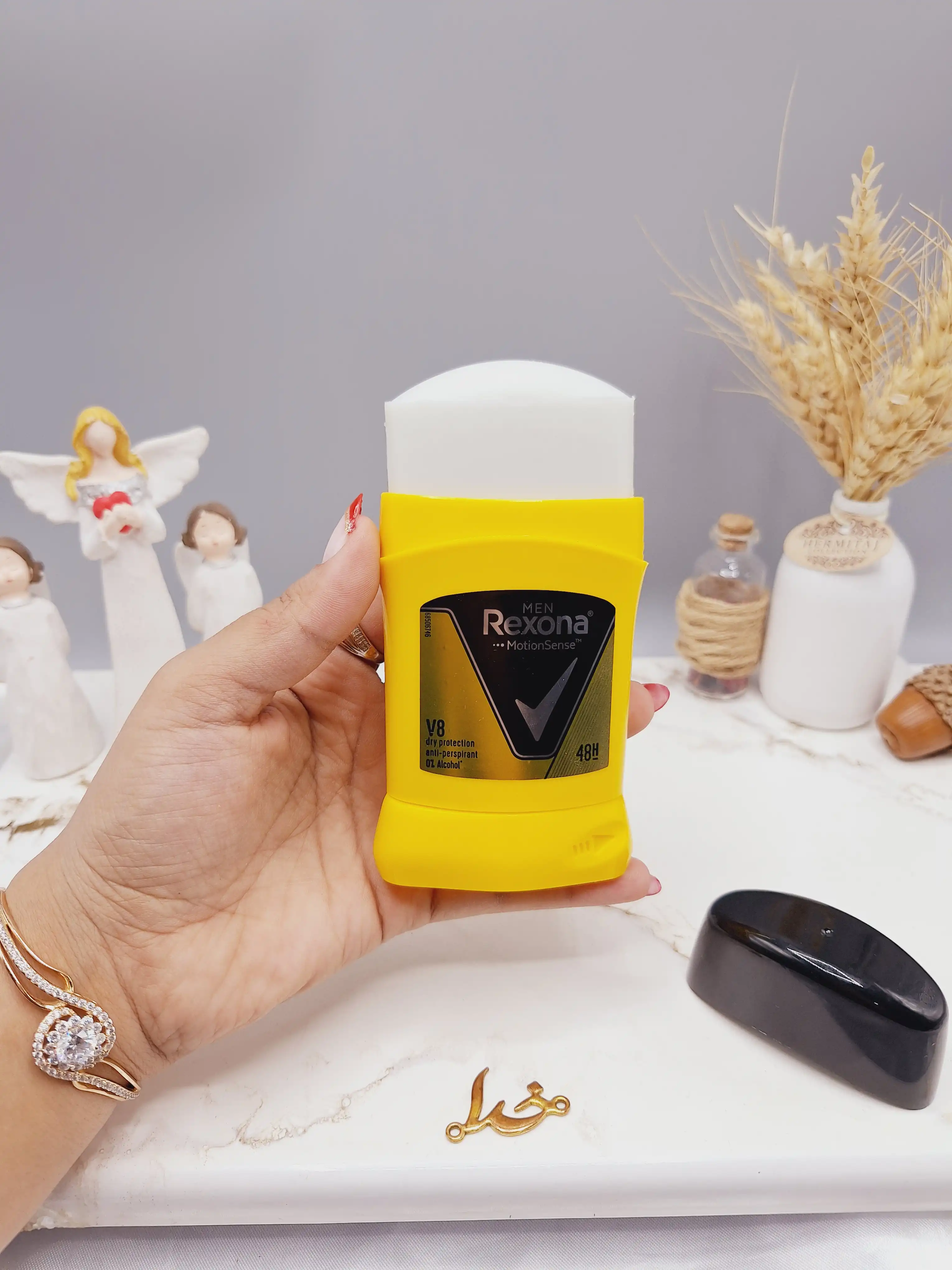 مام صابونی مردانه زرد برند رکسونا Rexona کد 1964 های کپی اماراتی