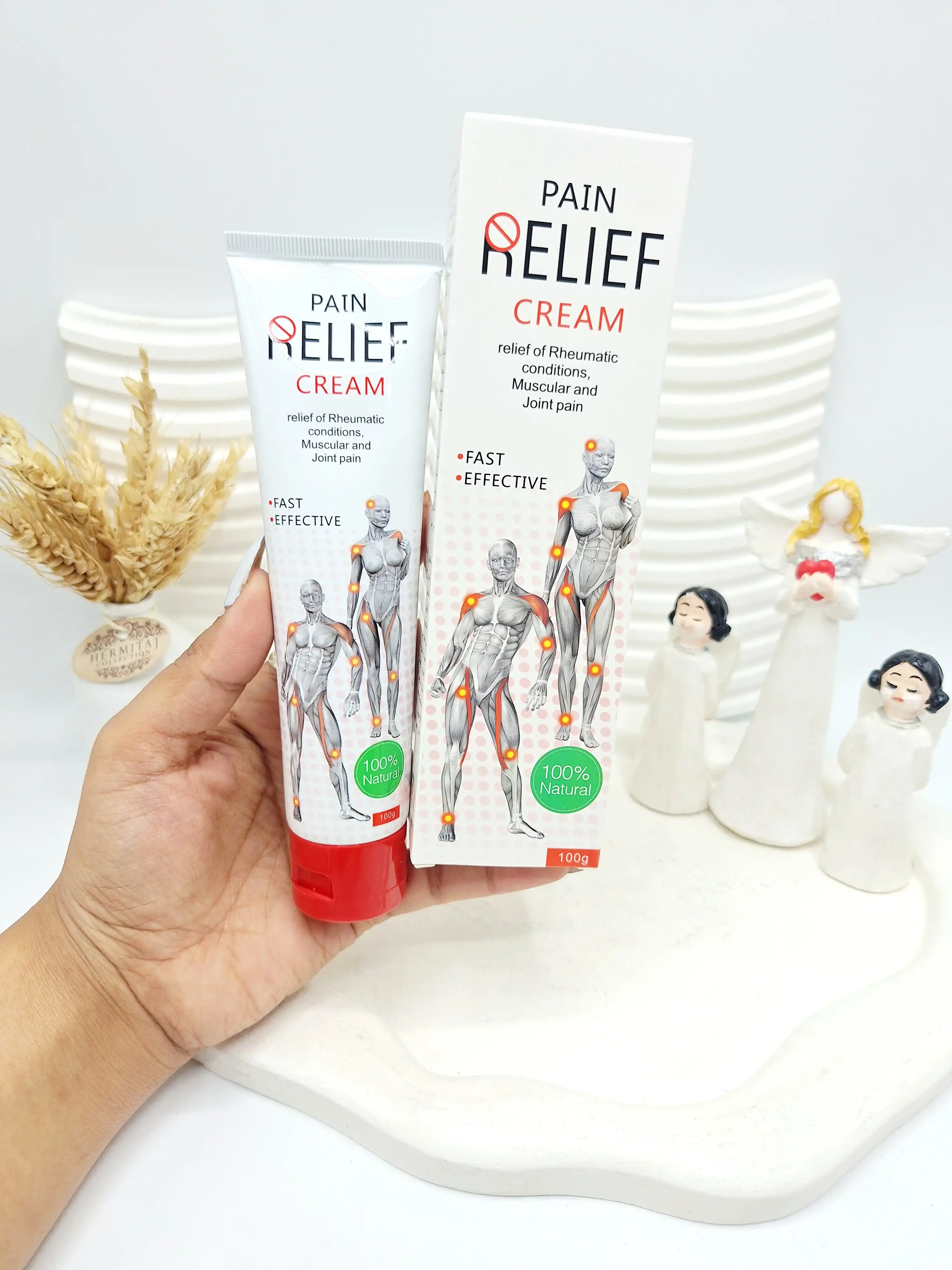 کرم تسکین درد روماتیسم و عضله Pain Relief کد 6677